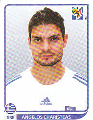 Angelos Charisteas Greece samolepka Panini World Cup 2010 #181